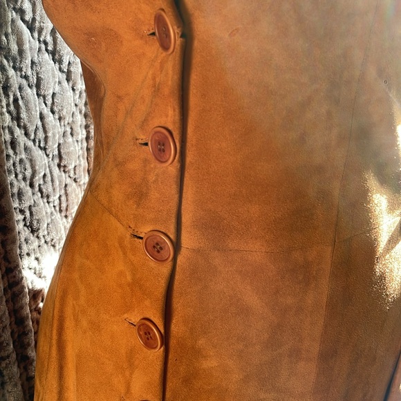 Beautiful suded MOSCHINO dress - Picture 5 of 8